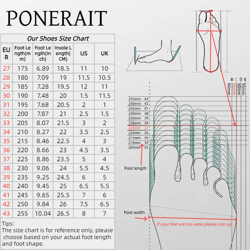 PONERAIT Deformation Roller Shoes Double-Row Four Wheel Walk Skates for Adult Men Women Stylish Children Sport Shoe Special Gift