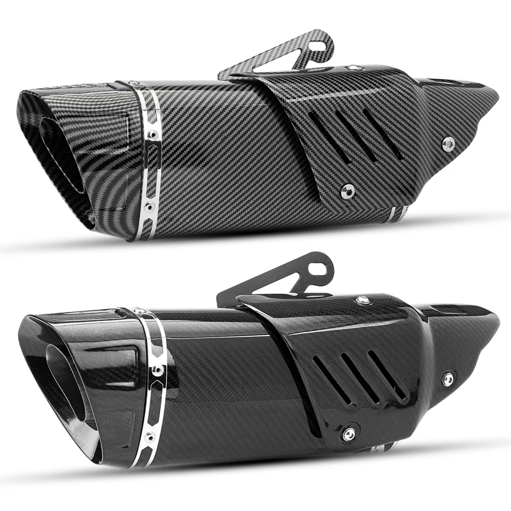 

Intelligent Library 51mm Universal Motorcycle Exhaust Pipe R1 R3 R6 Ninja400 250 R15 Suitable For M1 Exhaust Pipe Imitation Carb