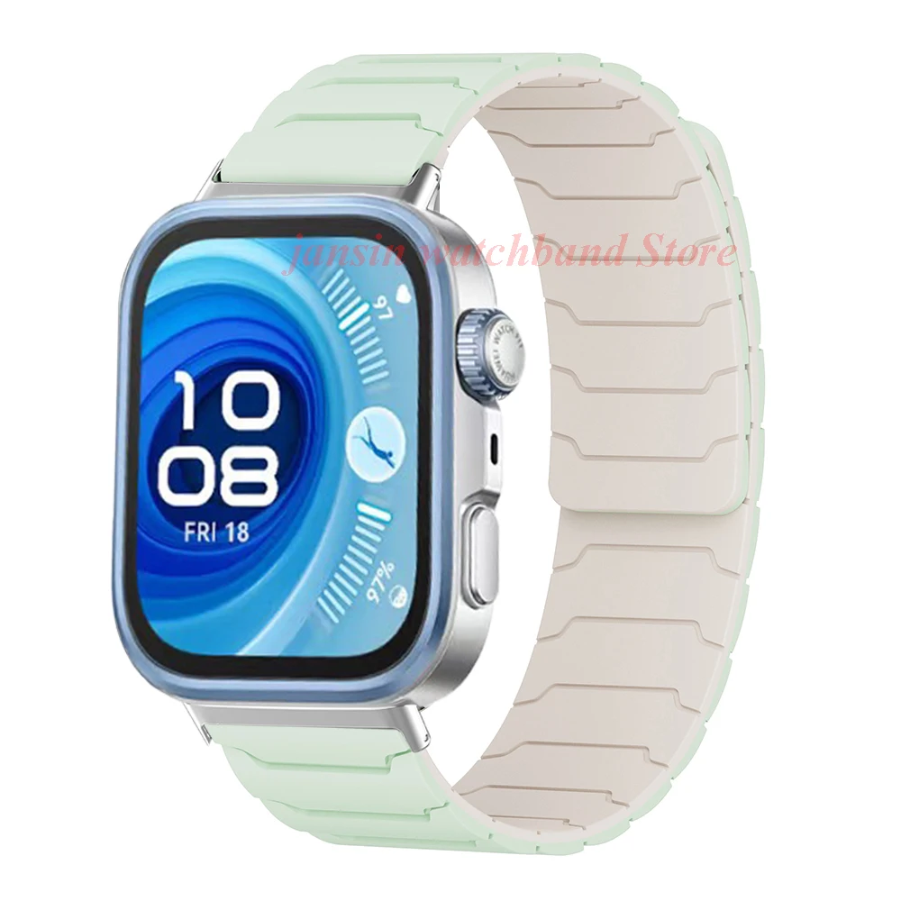 Magnetic Loop Strap For Huawei Watch Fit 4 Pro 3 Silicone Band Sport Bracelet For Huawei Fit3 Fit4 Fit4Pro Replacement Watchband image 6