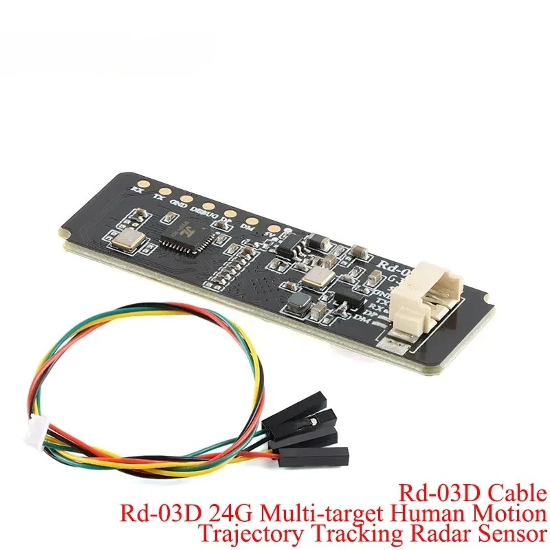 5Pcs/1pc Rd-03D 24G Multi-target Human Motion Trajectory Positioning Localization Tracking Radar Sensor Module PCB Antenna