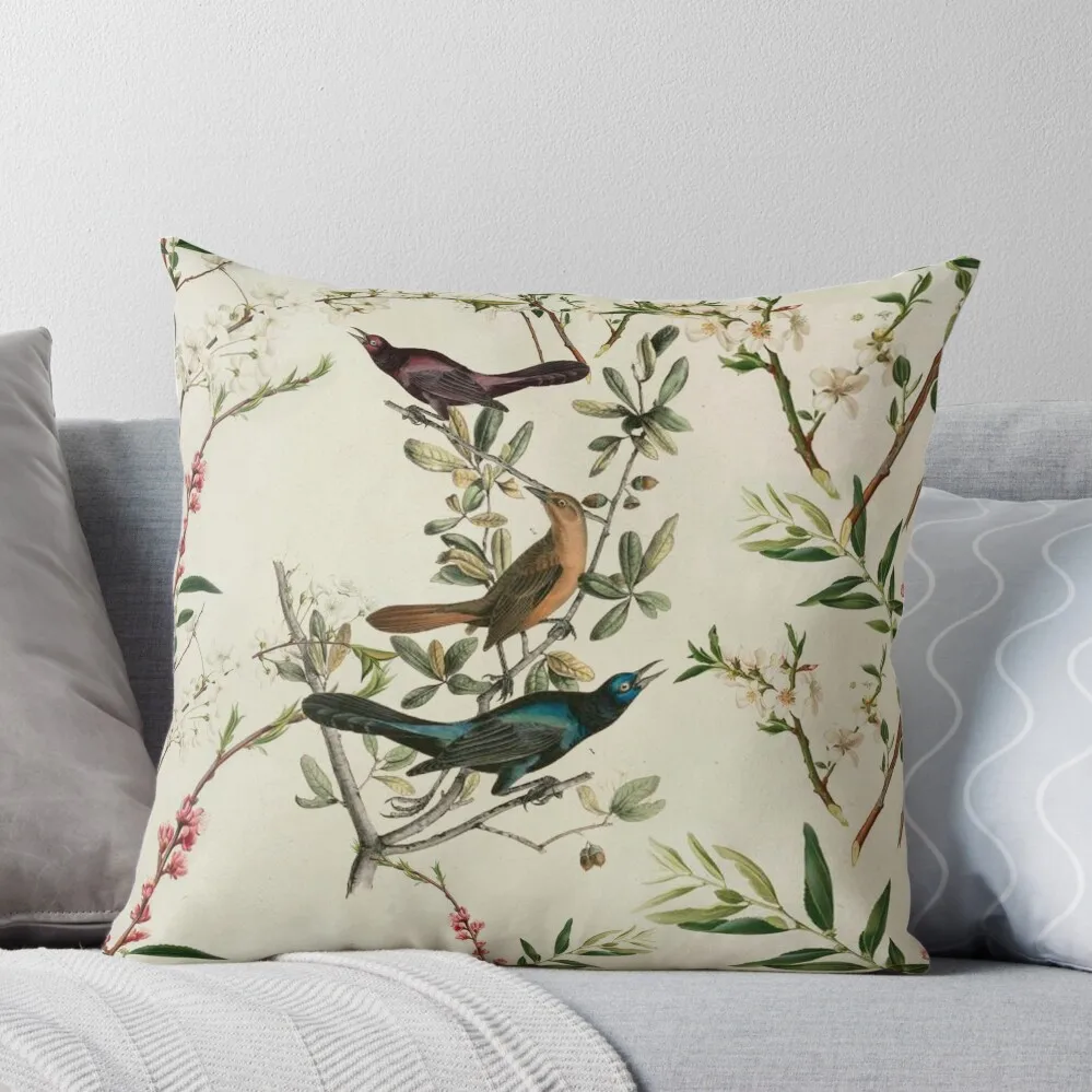 Vintage Scientific Illustration Pattern Throw Pillow Christmas Pillowcase Cushion Child Couch Cushions