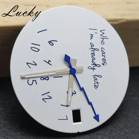 NH35 मूवमेंट 28.5mm डायल BGW9 नीली लाइट NH35A/NH36A मैकेनिकल घड़ी इंस्टॉलेशन एक्सेसरीज़ के लिए उपयुक्त 8 best sales एनएच35ए डायल - №4