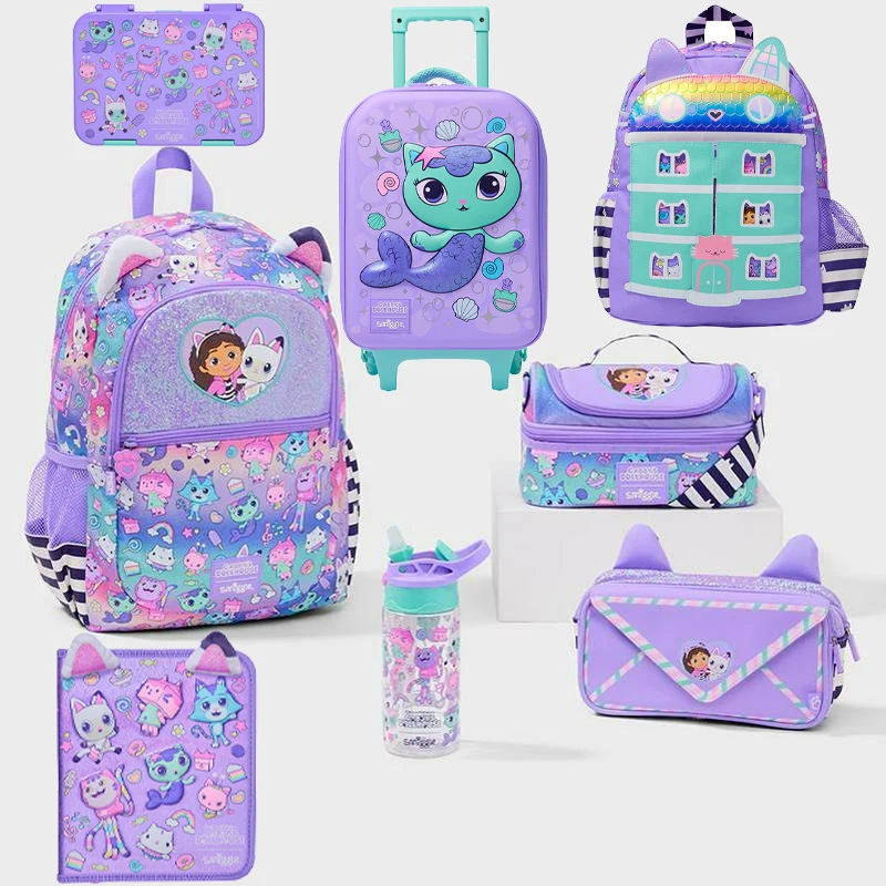 

Smi ggle Mermaid School Bag Anime Cartoon Backpack in Stock for Australian School Supplies Office Cultural Educational Needs