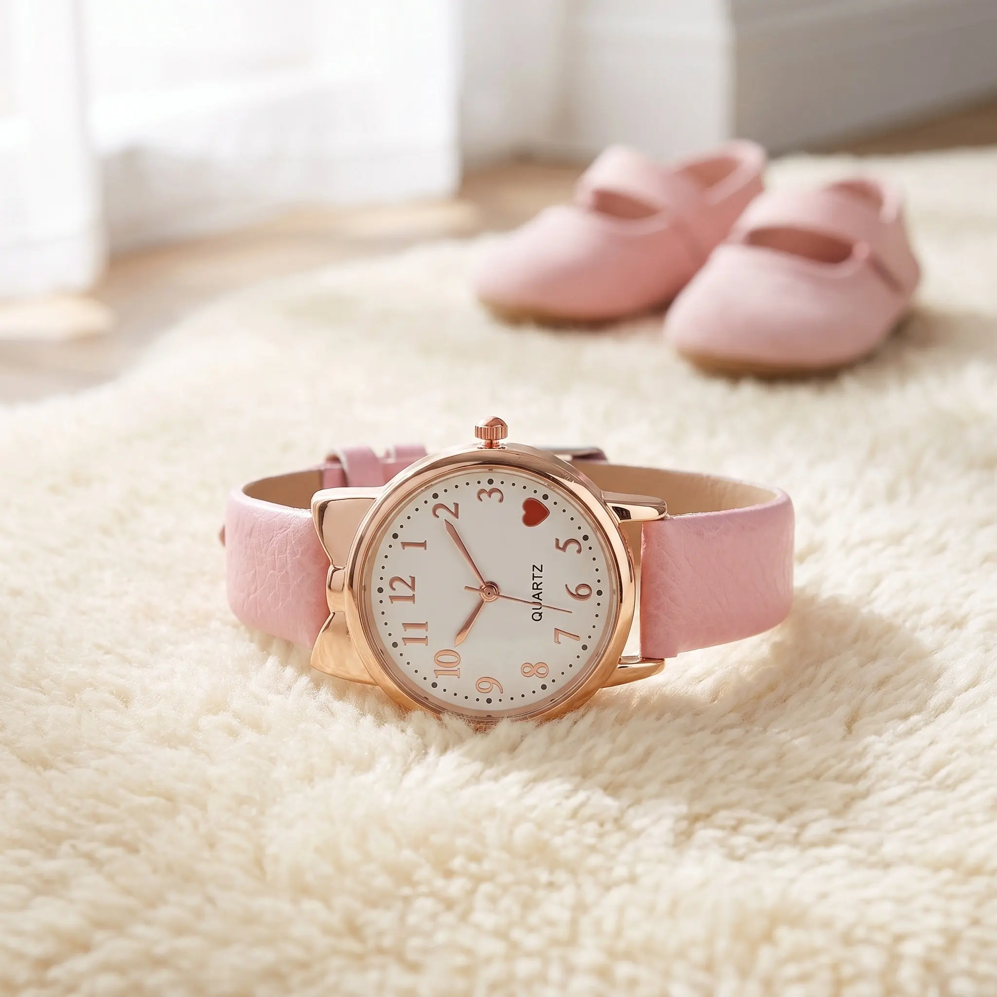 Glow in The Dark Wrist Watch for and Students Lightweight Comfortable Analog Watch with Elegant Simple Design Casual