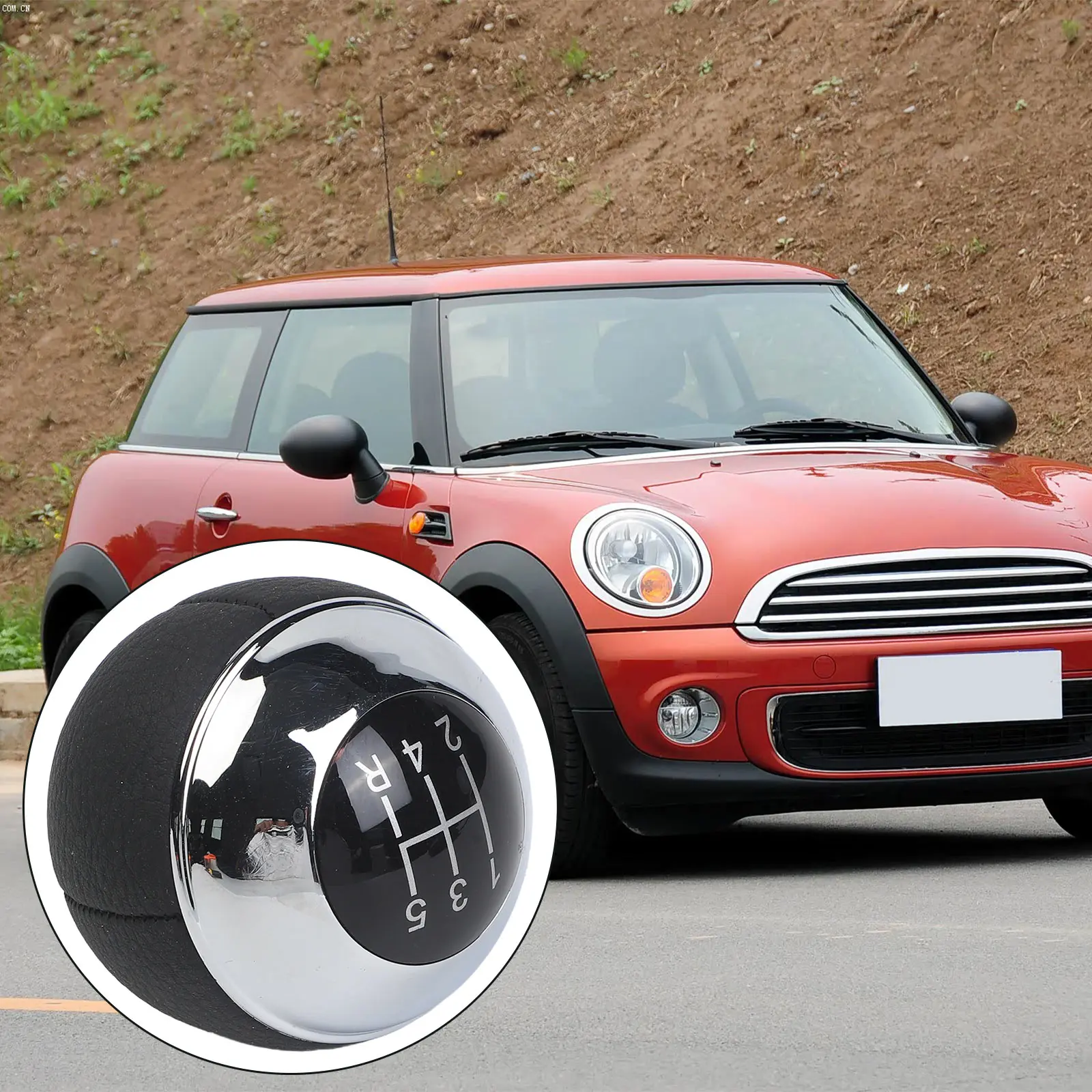 5 Speed Manual Gear Shift Knob Replacement for MINI For R50 and R52 Models Reliable Fit ABS Gearstick Component