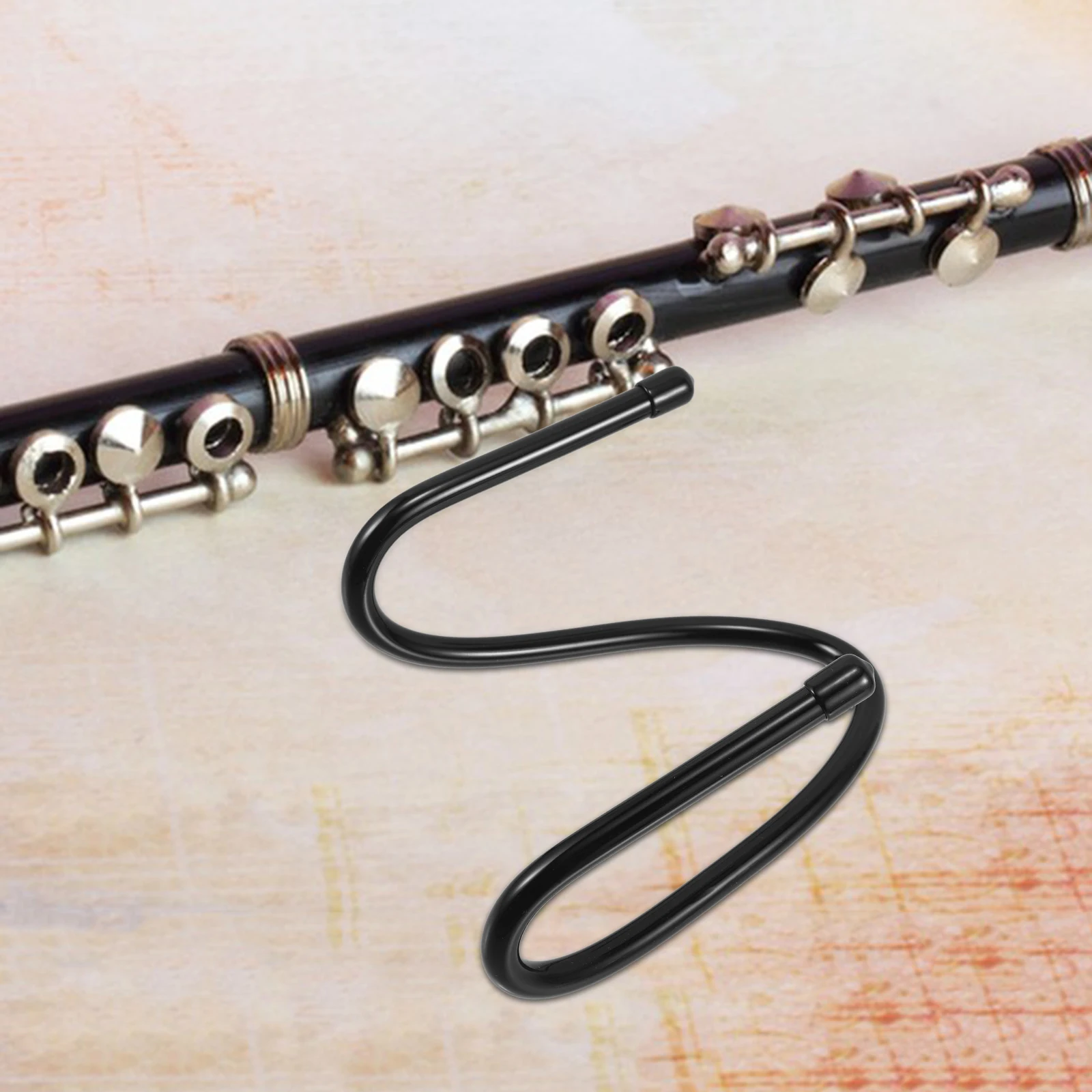 

2 set 2 Sets Wall Mounted Flute Hook Space-Saving Metal Rack Organizer Hanger Universal Flute Wall Rack For Home School Music