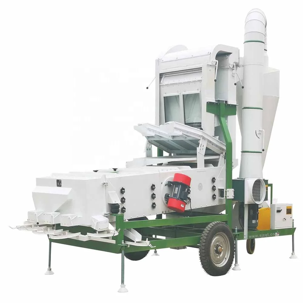 Combined Coriander Seed Cleaning Machine with Destoner Sesame Wind Sorter and Screen Sizer
