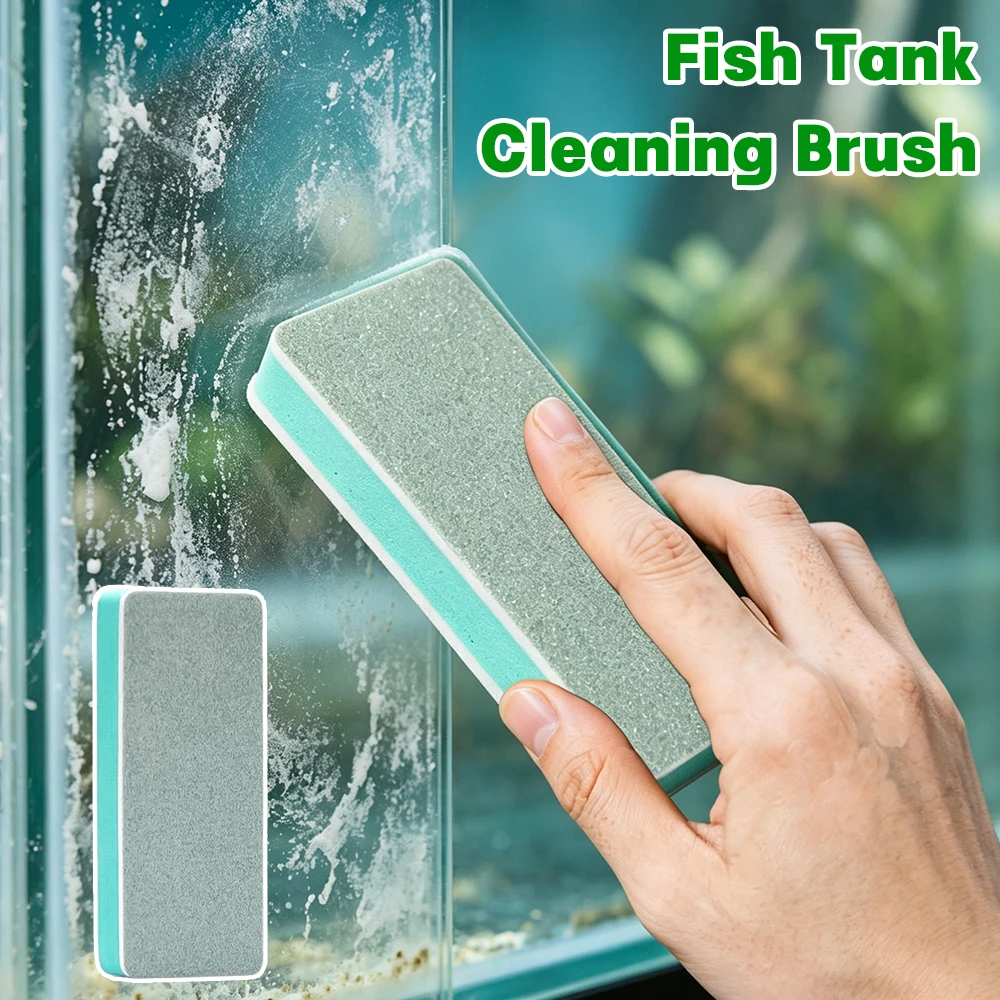 Glass Scale Magic Cleaning Brush, Powerful Water Scale & Water Stain Remover, Multifunctional Window Glass Cleaning Tool