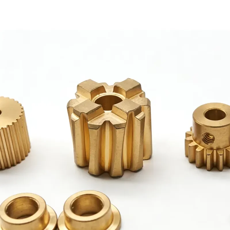 Customizable 15T CNC Machining Parts CNC Turning Lathing Parts Metal Copper Bronze Brass Spur Gears Racks and Pinions