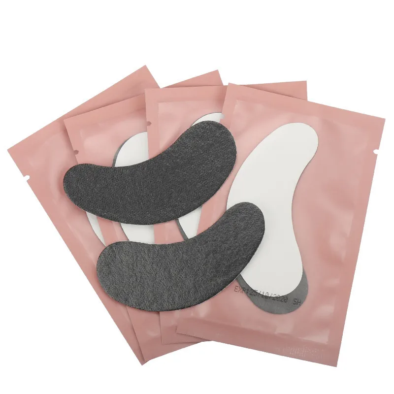 Neue Papier Patches Für Wimpern Verlängerung 50 paare/paket Wimpern Patches Auge Tipps Aufkleber Wraps Hydrogel Auge Pads Make-Up-Tools