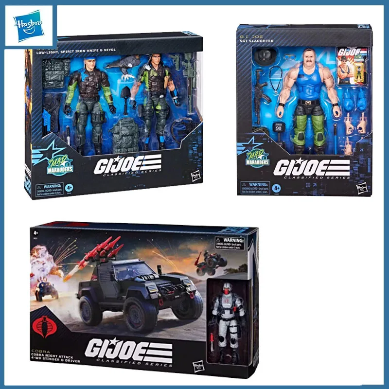 

Hasbro Genuine G.I. Joe 4-wd Stinger Driver Spirit Iron-knife Alaughter 126 Action Figure Toys for Boys Girls Gift Collectible