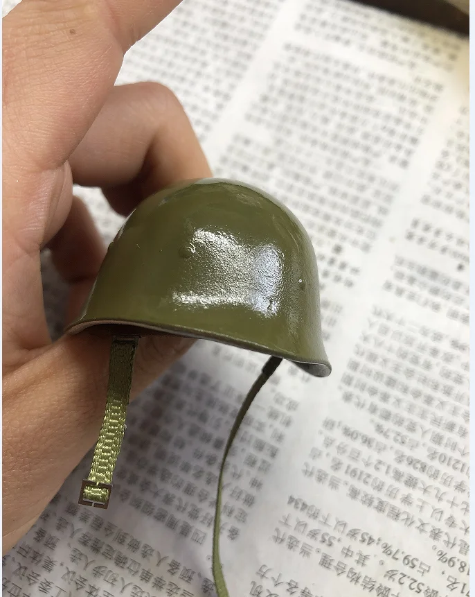 

1/6 WWII Soviet Steel Helmet Miniature Model for 12" Action Figure