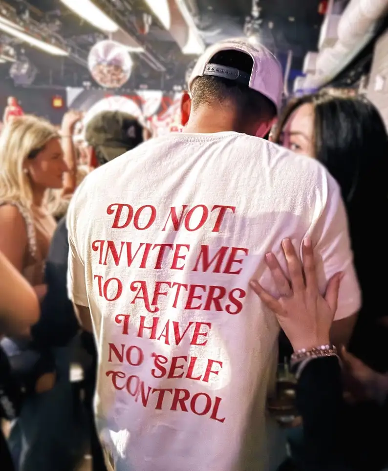 لا تدعو لي بعد قميص مضحك الهذيان قميص الهذيان الزي EDM قميص الهذيان الهدايا الهذيان تي شيرت موضة بلوزة فضفاضة غير رسمية للجنسين