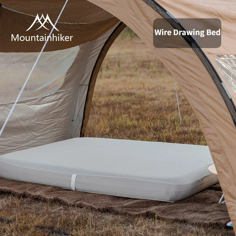 Mountainhiker 2 Person Automatic Inflation Drawing Mattress Outdoor Camping Air Pump 20cm Resilience Travel Picnic Beach Bed Mat view 3