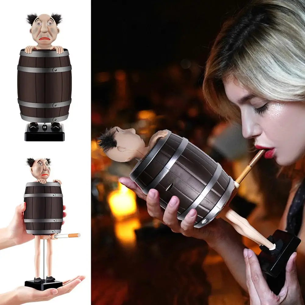 Cigarette Box Funny Christmas Cigarette Dispenser Xmas Automatic Cigarette Storage Case Santa Claus Cigarette Organizers 2026