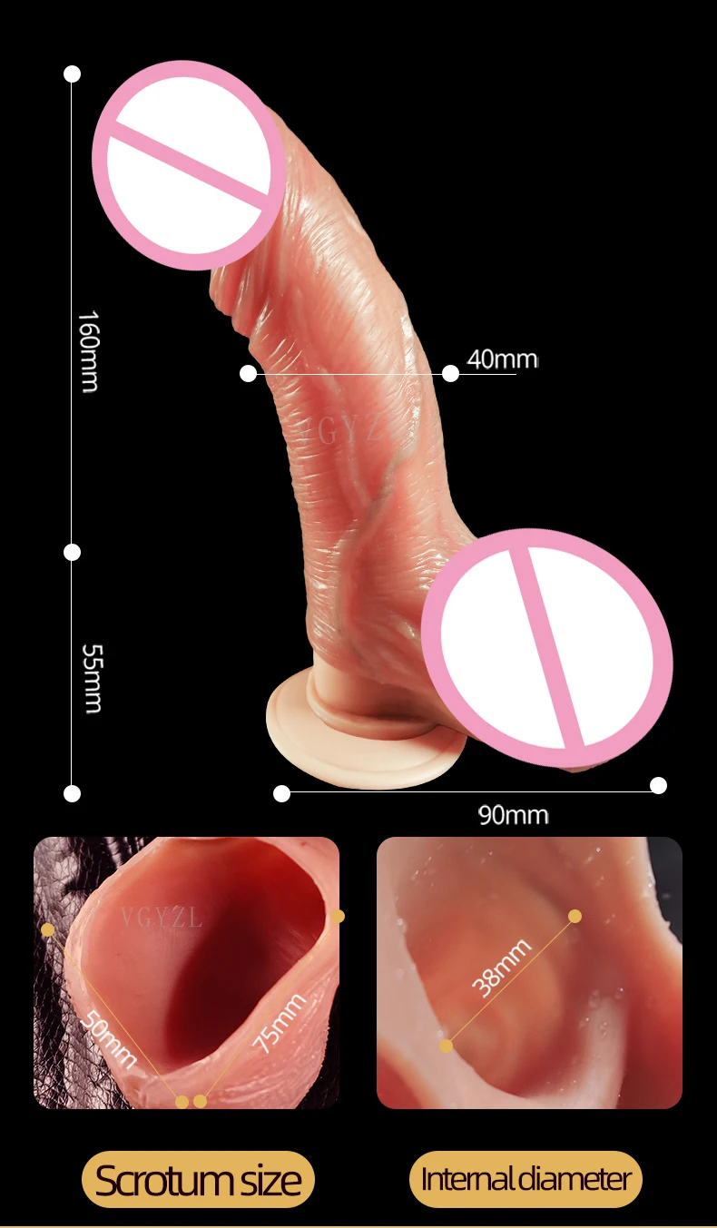 Realistic Dildo Penis Sleeve Enlarger Reusable Soft Silicone Condoms Ejaculation Delay Adult Sex Toys for Men and Women Couple