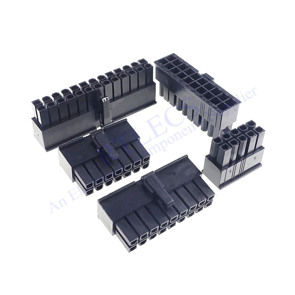 5 Stück CPU 4,2 mm 4 8 10 14 16 18 20 24 20+4 PIN Steckergehäuse PC Computer EPS ATX PSC Motherboard Mainboard Power Connector Shell – Detail 3