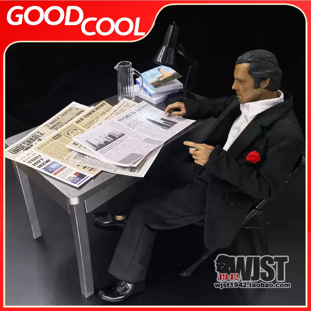 In Stock 1/6 Scale Soldier Desktop Scene Mini Modern Retro Newspaper Set Of Model Accessories Fit 12 inch Action Figure Body