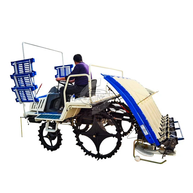 Rice Transplanting Machine 6 Row 8 Rows Paddy Transplanter