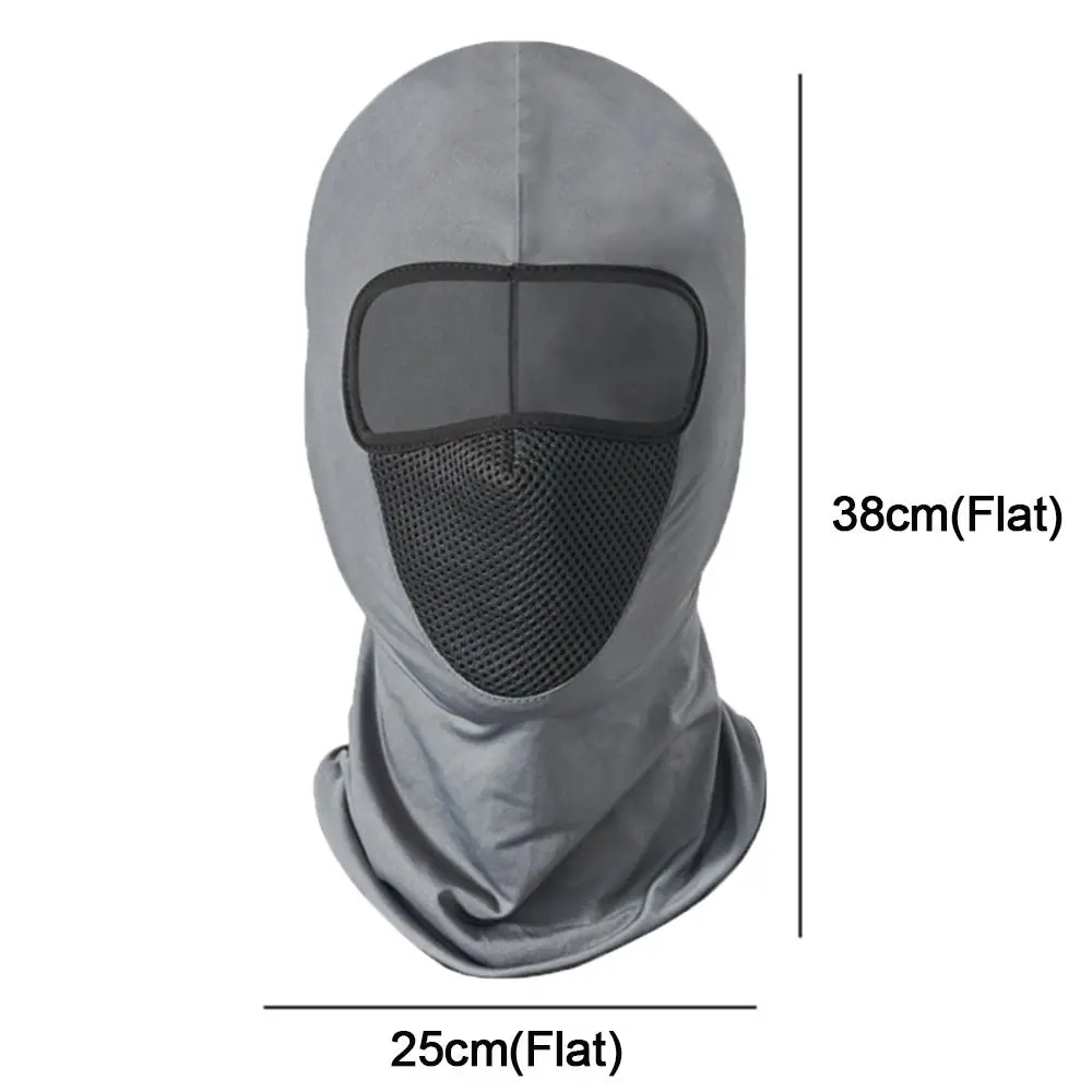 Face Hood Windproof Full Face Cap Breathable UV Protection Cycling Balaclava Cooling Neck Women Men