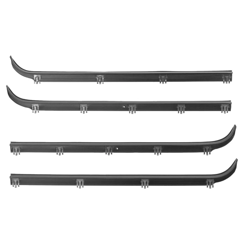 

Practical 1Set Inner&Outer Car Door Window Seal Belt Weatherstrip Kits For Ford F150 F250 F350 Mustang 1987- 1997