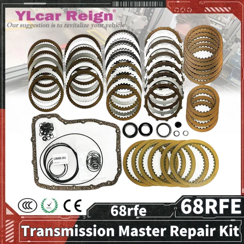 

68rfe 68RFE Automatic Transmission Master Rebuild Kit Overhaul Repair kit Friction Plate Clutch Disc Kit For Dodge 68RFE Gearbox