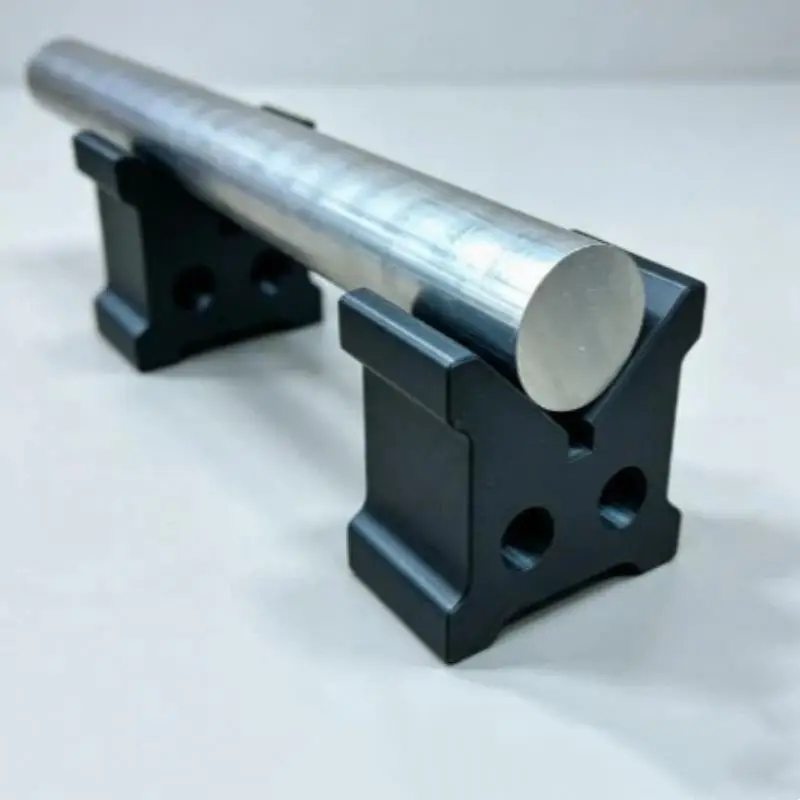 V Type Shaft Fixing Bracket 1 Pair 3D Printed Practical Holder Solid Round Shaft Rod Fixture Ideal Gift for DIY Enthusiasts