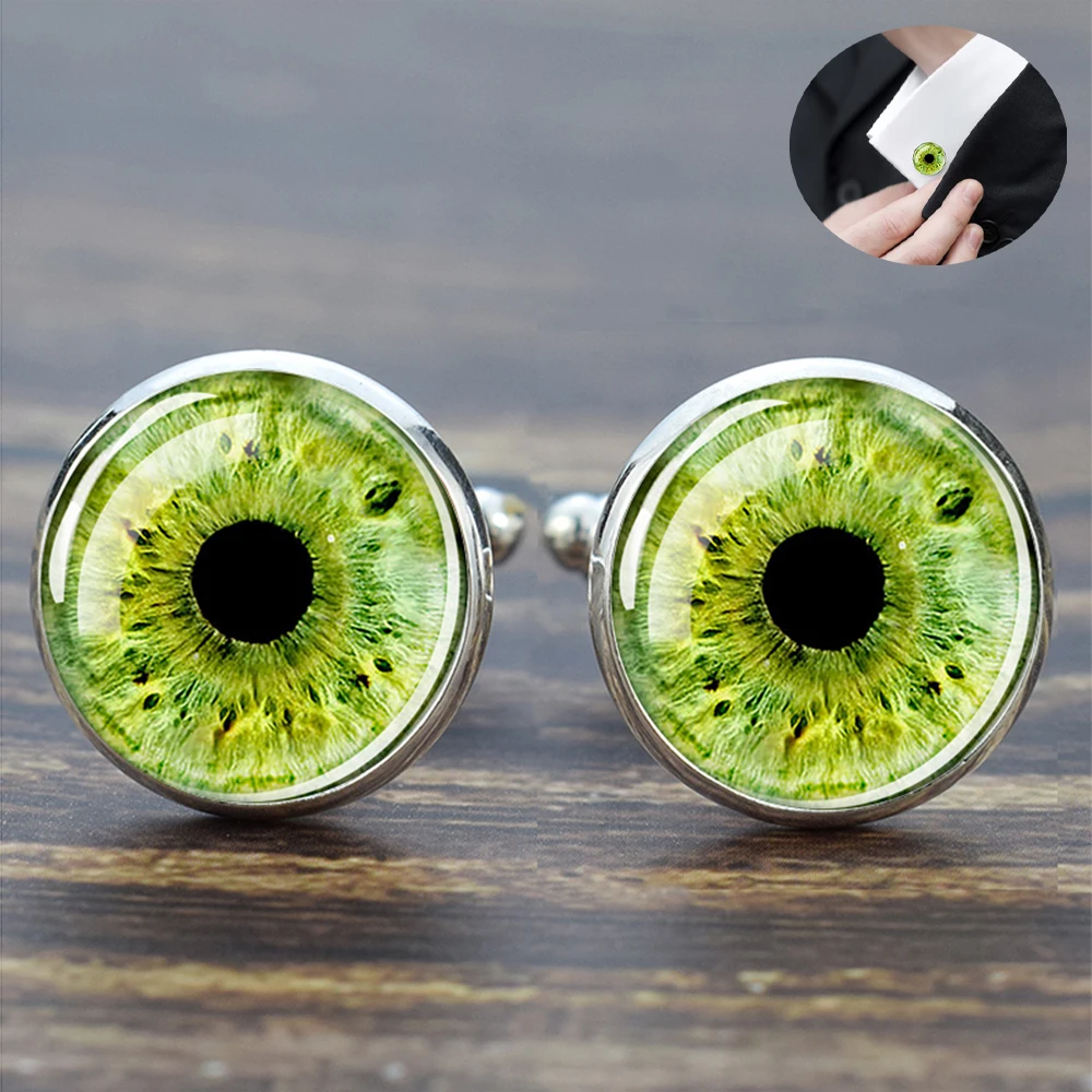 ojhhhh – Die ultimative Erklärung für stilvolle Manschettenknöpfe mit Augen-Design für Männer