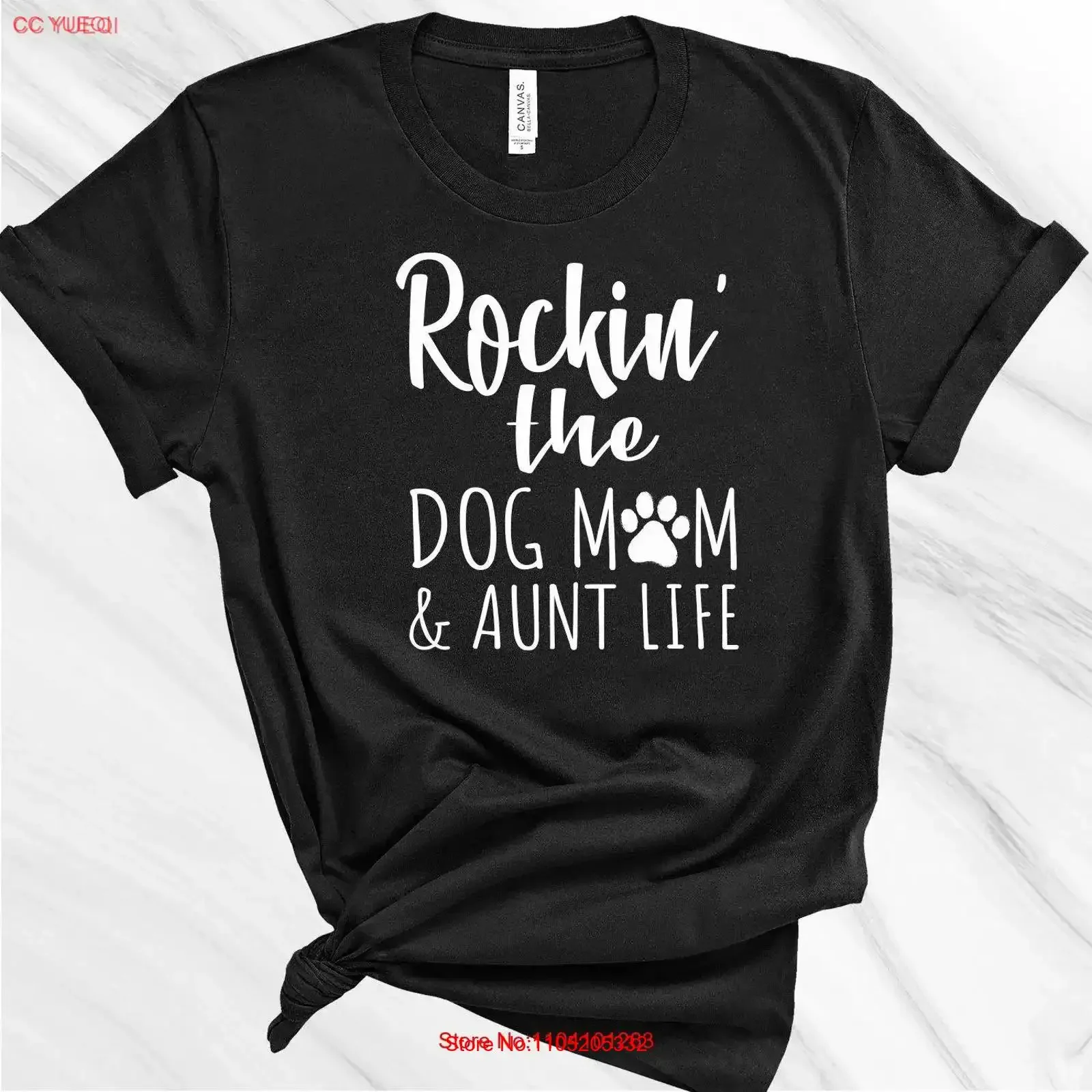 

Футболка Rockin the Dog Mom and Best AunT для женщин, забавная винтажная стильная футболка унисекс, удобная, стильная