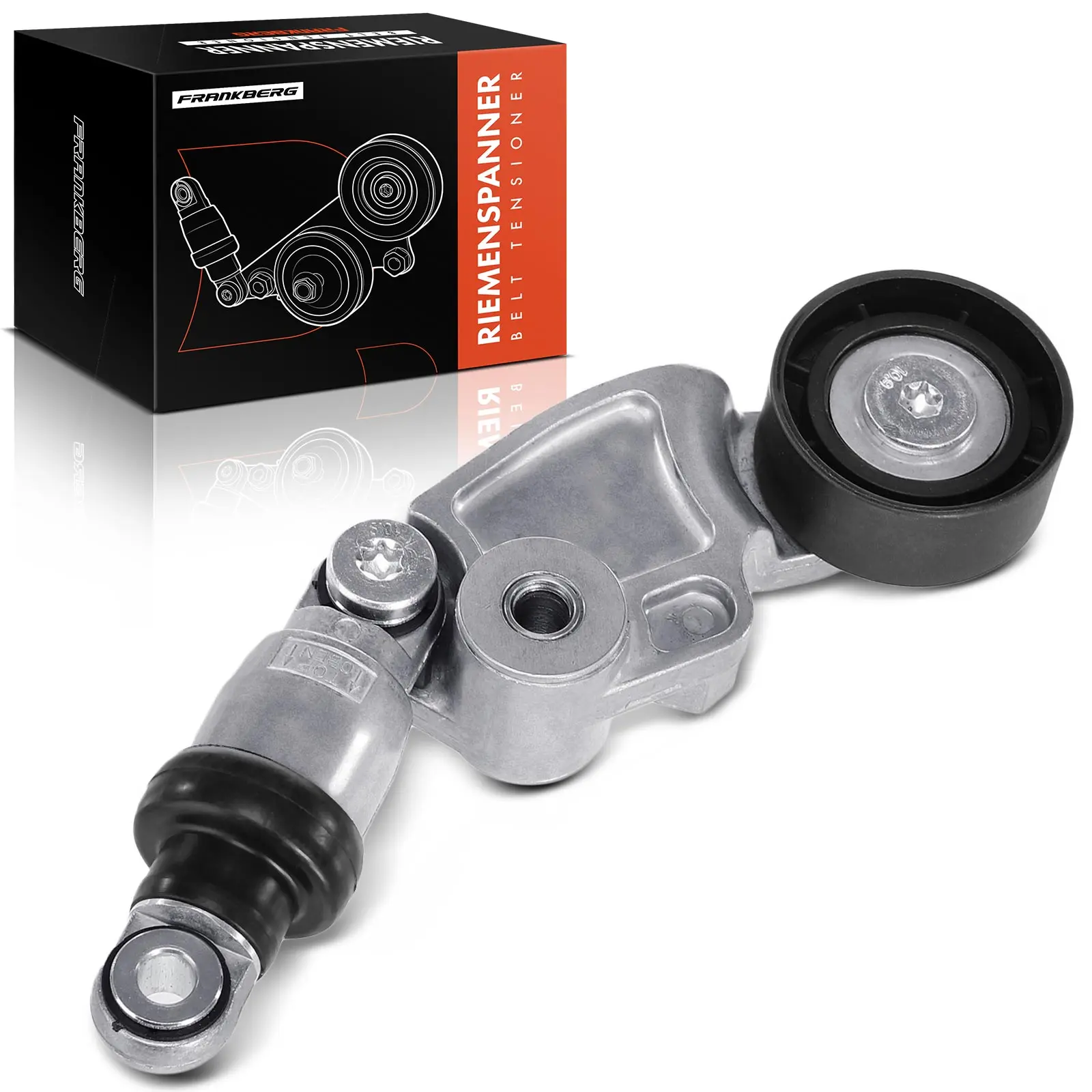 Frankberg 1x rouleau tendeur de courroie pour Mazda 3 BM BN 6 GJ GL CX-5 Van KF KE 2.2L T39388 S55015980 SH0115980C SH0115980D
