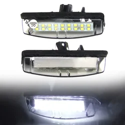 2pcs LED License Plate Light For Toyota 2002-2011 For Lexus White Light 8127130290 Number Plate Lamps