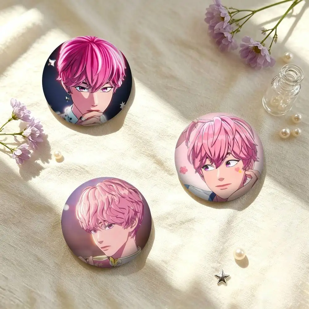 B-Bamby PLAVE V-Virtual Idol 25mm 32mm 44mm 58mm 75mm Brooches Badges Pins for Accessories Gift