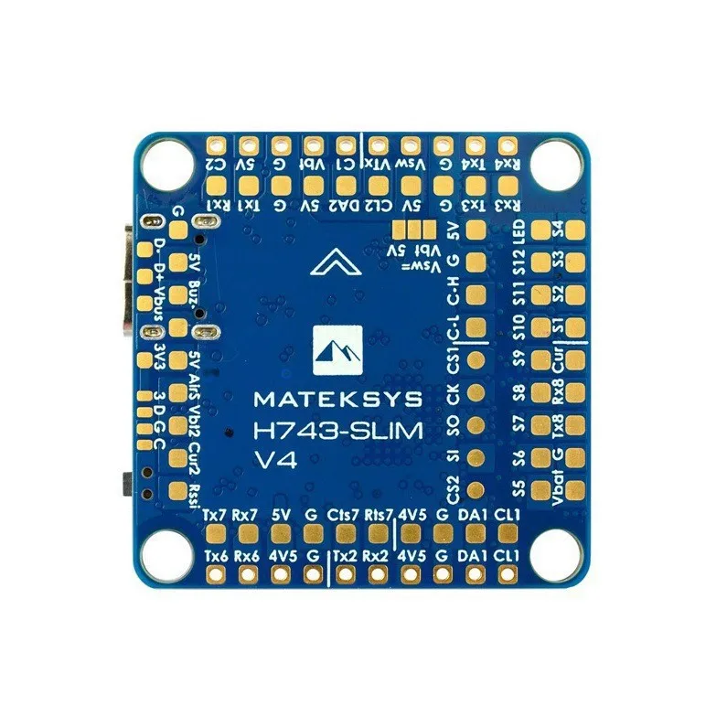 MATEK H743-SLIM V4 UAV Flight Control Black Box OSD Barometer ArduPilot/BF/INAV