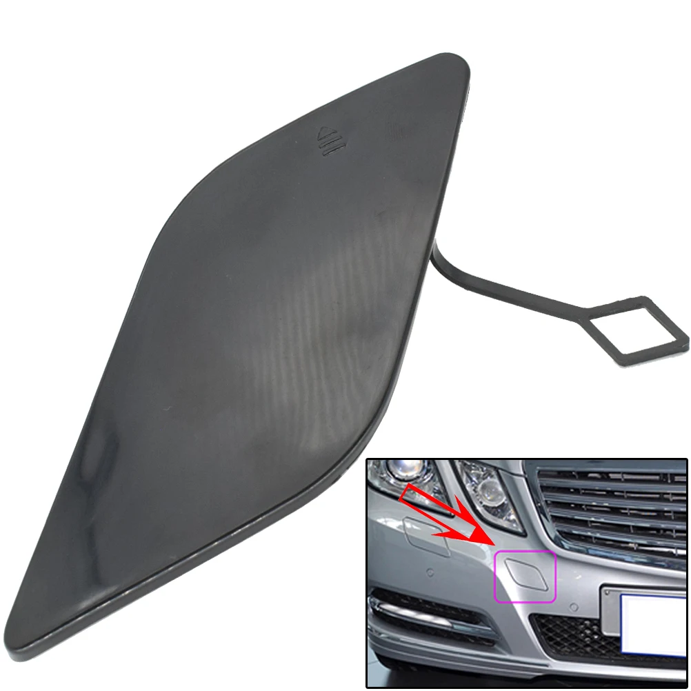 1 PCS Front Bumper Tow Hook Cover Cap For Mercedes Benz E-class W212 E350 E400 E500 2008-2013 OE# 2128850126 Car Replacement