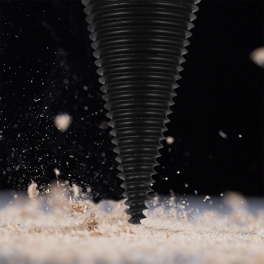 

Steel Woodworking Drill Bit High Hardness Splitting Wood Cone Firewood Drill Attachment Accessories