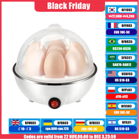 220V Multifunctional Electric Egg Boiler Single Layers Egg Cooker Mini Steamer Poacher Kitchen Cooking Breakfast Machine