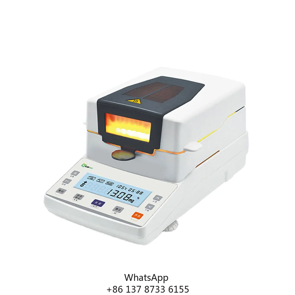 

Высокоточный инфракрасный анализатор влажности LABTEX, 110 г, диапазон скорости 0,001 г-1 мг для промышленного и использования