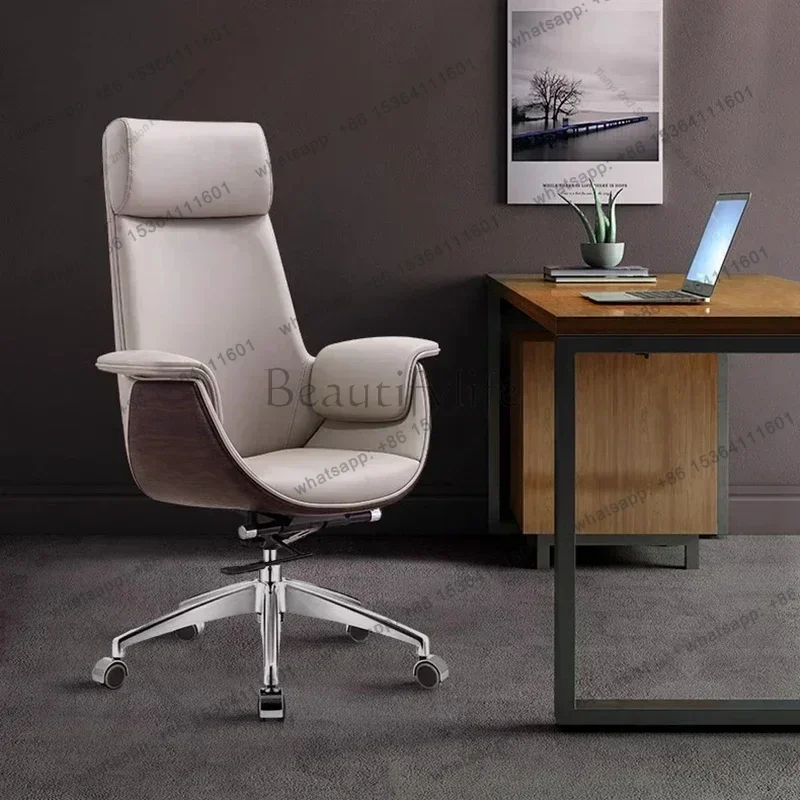 Factory Direct Sales Senior Boss Luxurious Backrest Office Chairs Home Lift Rotate Commerce Office Chairs Ergonomic Computer Fur