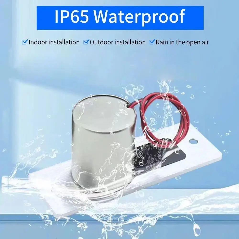 

Электрический замок с засовом 12 В, водонепроницаемые врезные замки с болтами из нержавеющей стали, нормально закрытый, встроенный, установка, магнитный индукционный замок