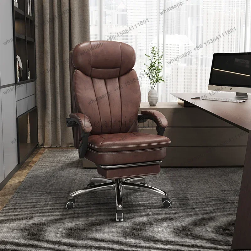 Factory Direct Sales Ergonomic Armchair Office Chairs Computer Boss Modern Meeting Office Chairs Recliner Relaxing Office Furnit