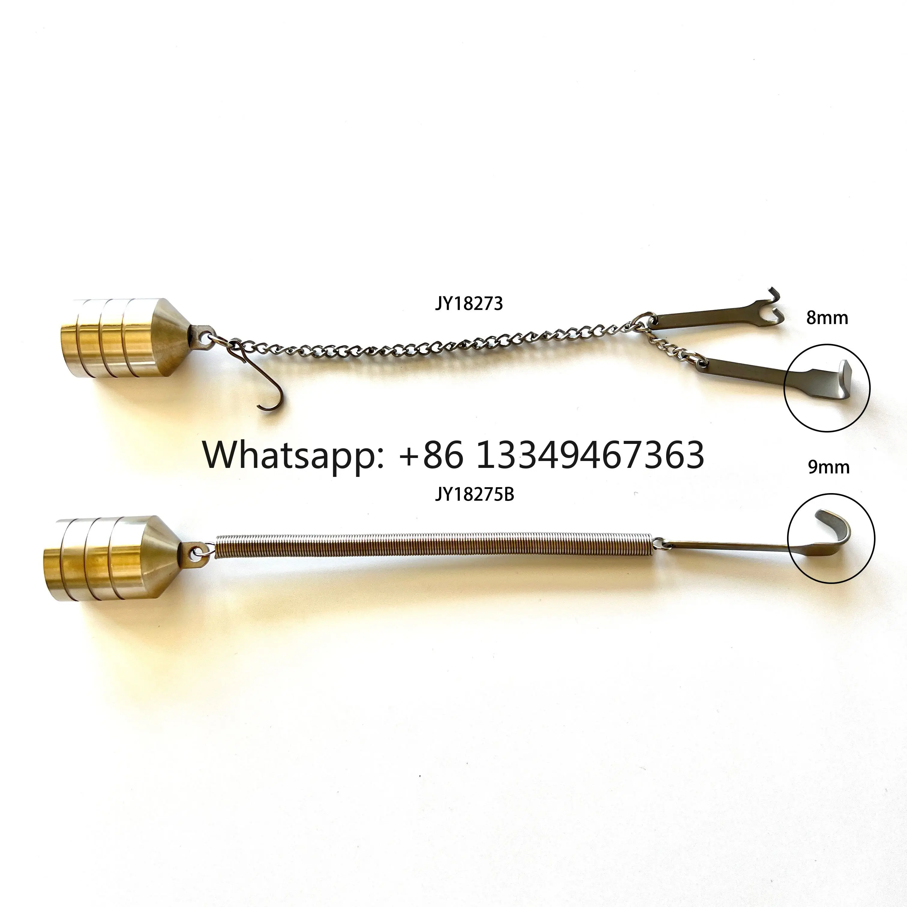 

Назальный ретрактор с двойным крючком, специальной формы, с тупым концом, удобный для самостоятельного использования