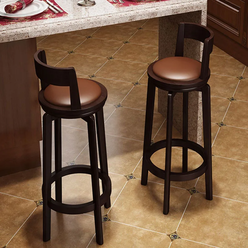 Library Modern Bar Stools Relaxing Designer Vintage Computer High Chairs Kitchen Luxury Taburete Alto Cocina Home Decoration