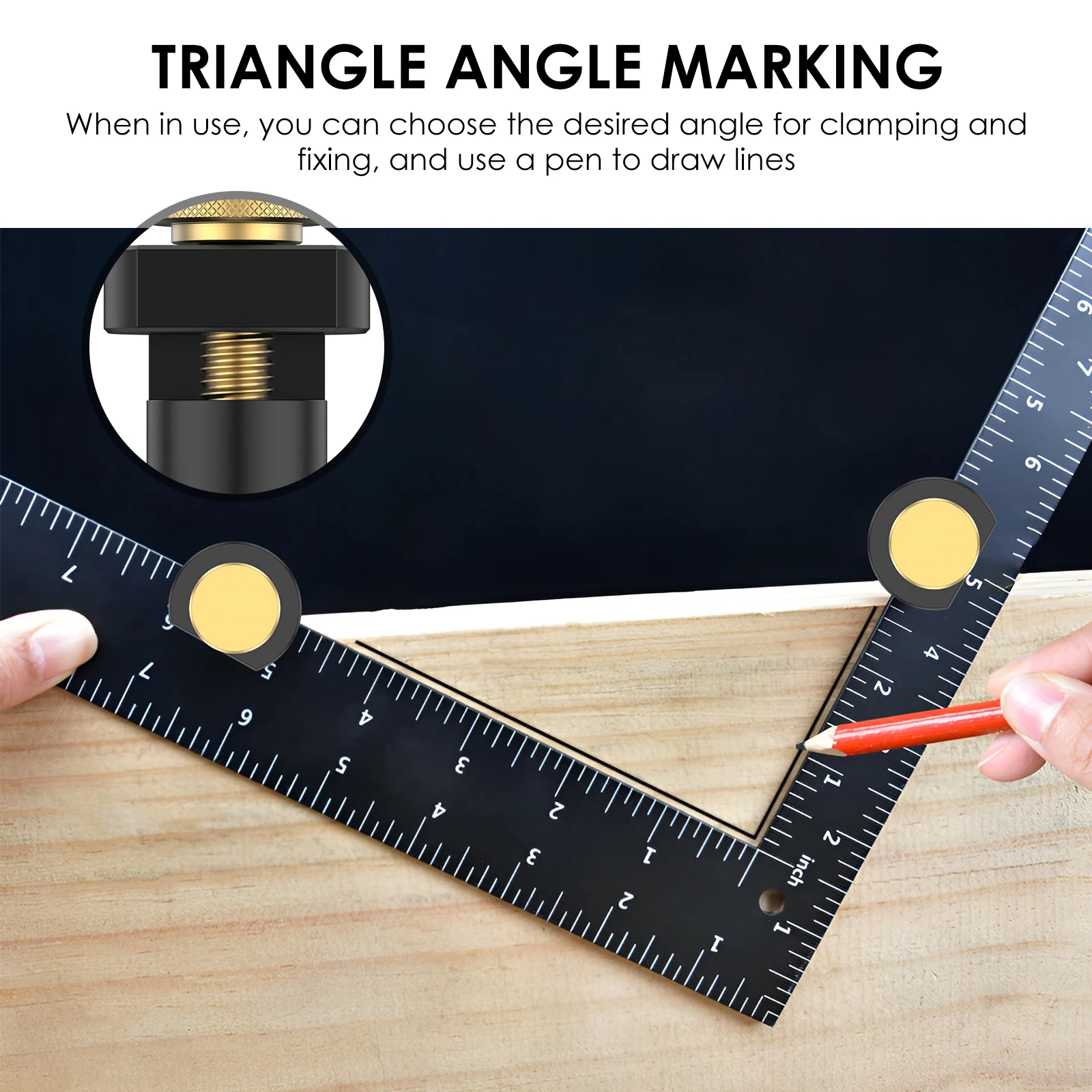 2PCS Bench Clamp Aluminum Alloy Bench Dog 3/4-Inch 19mm Woodworking Table Stop Workbench Dogs Stops for MFT Tables DIY Projects