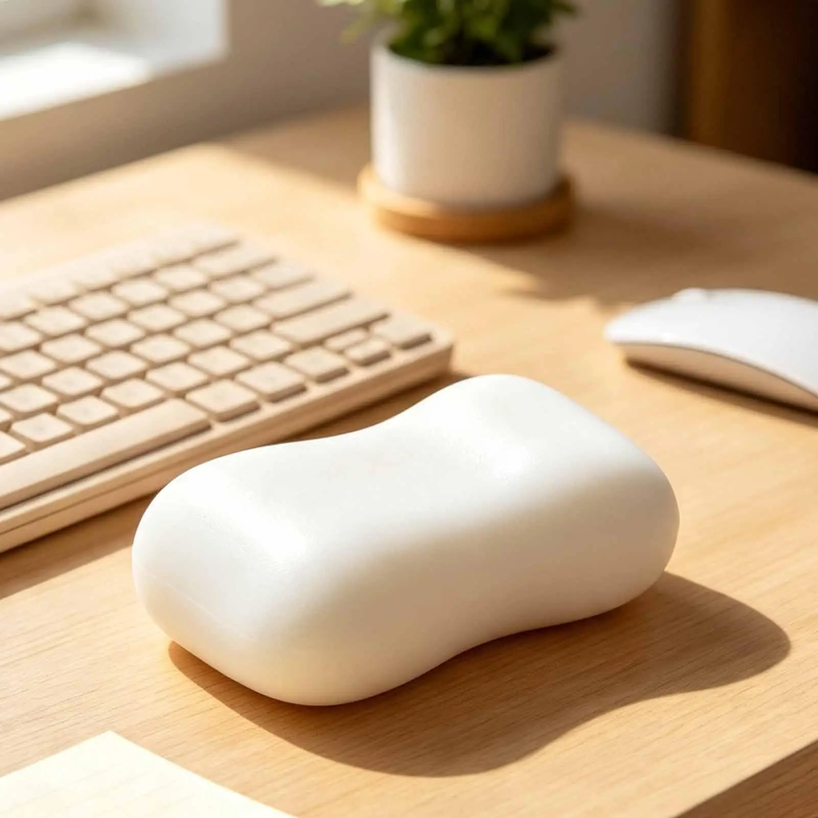 Squeeze Soap Slow Rising Handmade Squeak Sound Soap Toy Squeeze Sensory Toys For Desk Office Travel Camping Trip Airplane Work