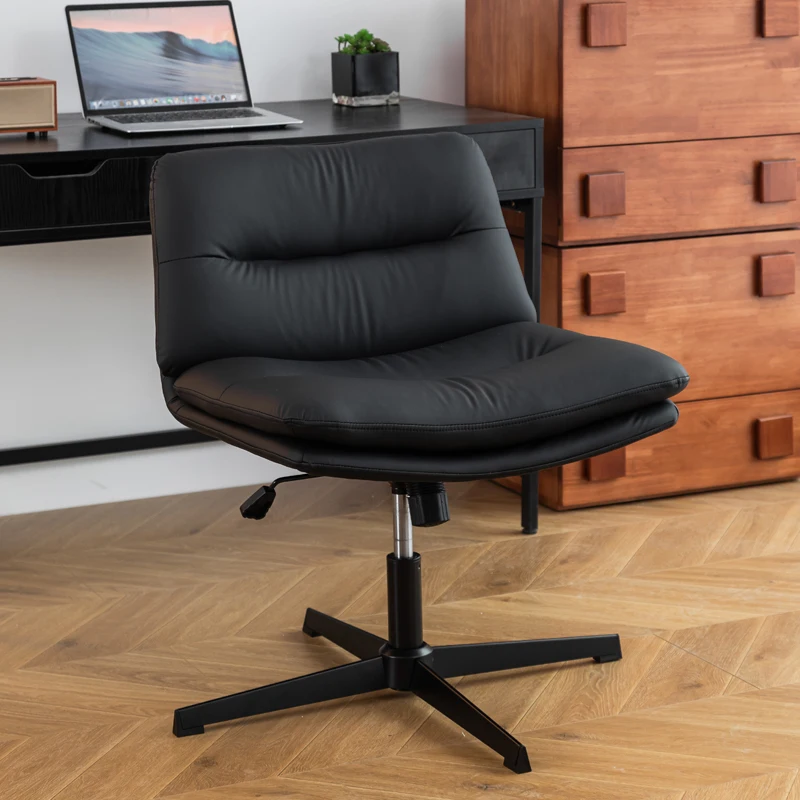 

Black Universal Office Chair Hardwood Floor Wheels Comfortable Luxury Office Chair Big Tall Cadeira Para Escritorio Furniture