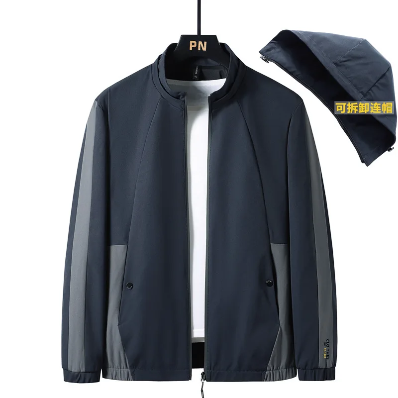 Jaket Hoodie Pria Modis Pakaian Olahraga Trendi Kasual Lengan Panjang Musim Semi Gugur Terbaru untuk Remaja