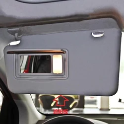 Gray Sunvisors Left Right Side Car Sun Visor Shade With Make Up Mirror Light For Renault Koleos 2008-2016 964005494R 96401JY65A
