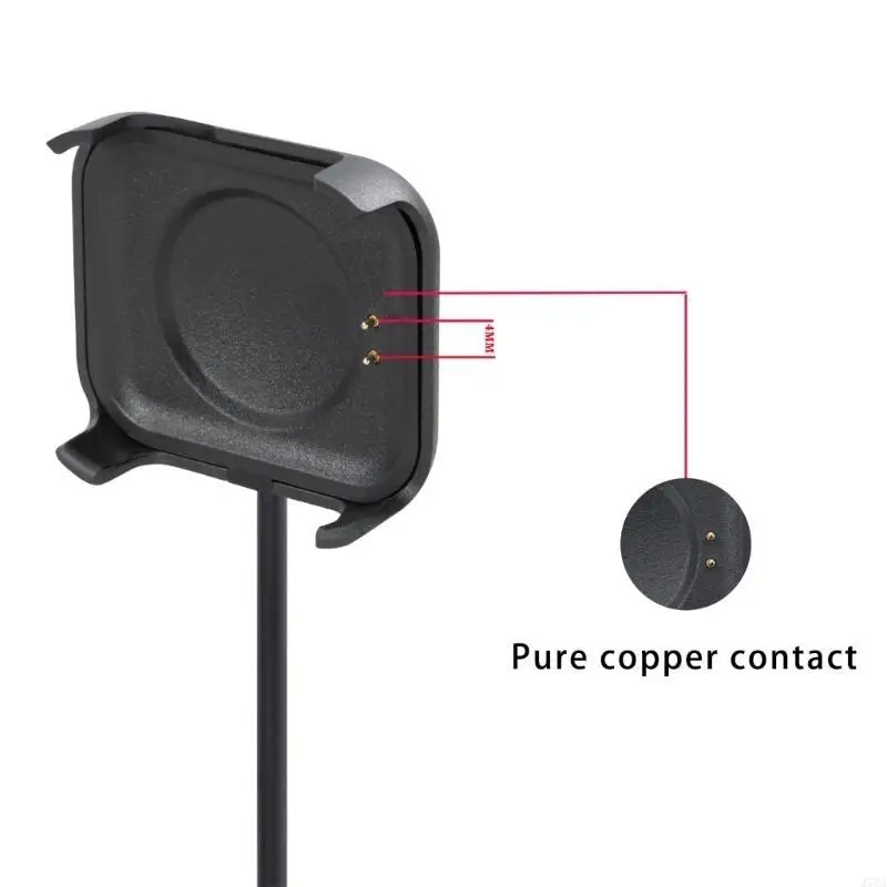 J78A Easy to Use Portable Efficient Smartwatch Charging Station Base Holder Travel Friendly for P6 X16 HW22 T500plus - zdjęcie 1