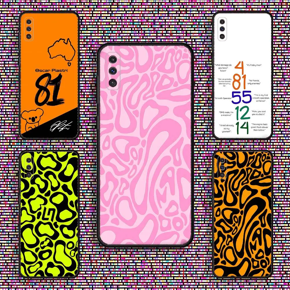 

L-Lando N-Norris 4 Phone Case For Samsung S 25,24,23,22,30,21,10,9,Ultra,Plus,Lite,FE,4,5 G Black Soft Case