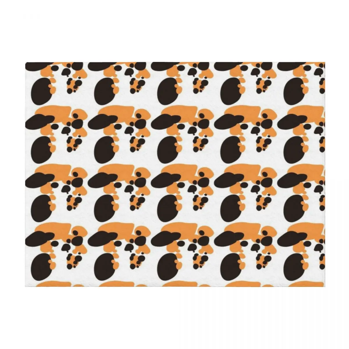 

Stylized Calico Pattern Throw Blanket Cute Plaid Sofa Bed covers Shaggy Blankets